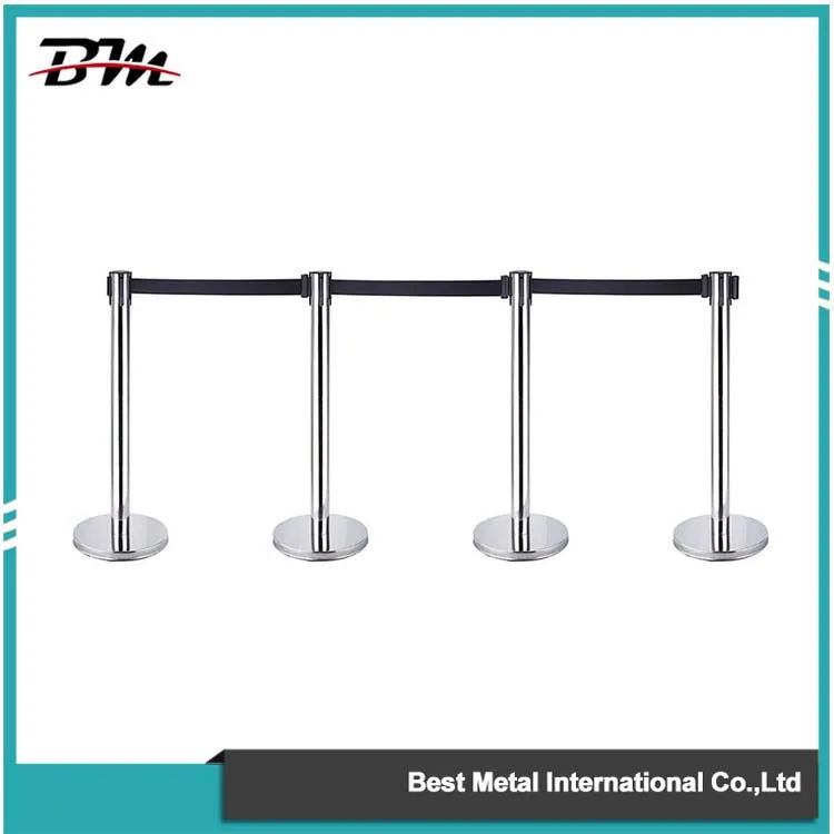 Colorful Crowd Control Stanchion