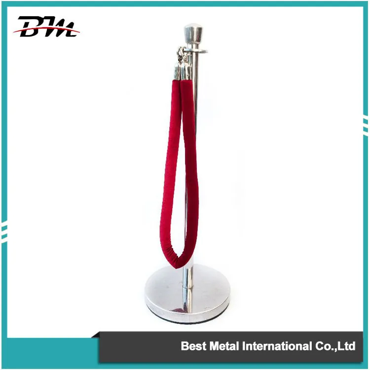 Silver Rope Stanchion