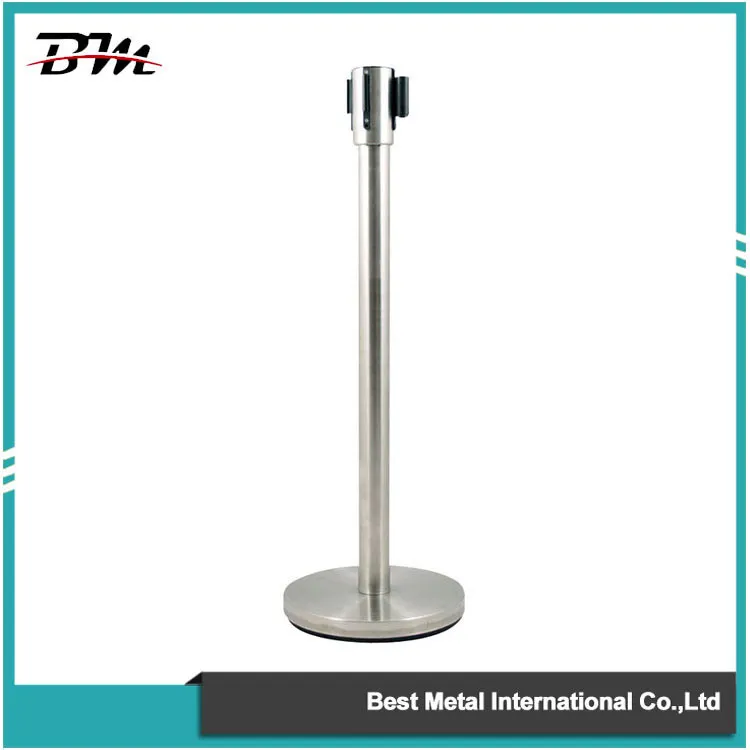 Kiểm soát đám đông bằng thép không gỉ Stanchion