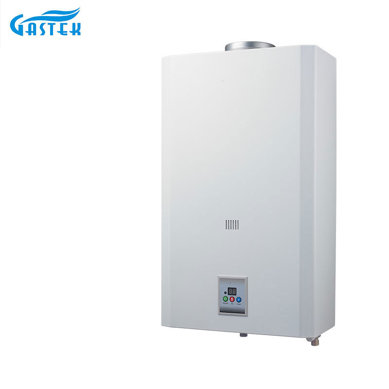 دمای ثابت 10 لیتری 12 لیتری 16 لیتری 18 لیتری فروش گرم با باتری دیواری نصب شده بدون مخزن LPG فوری گاز آب گرم طبیعی برای حمام
