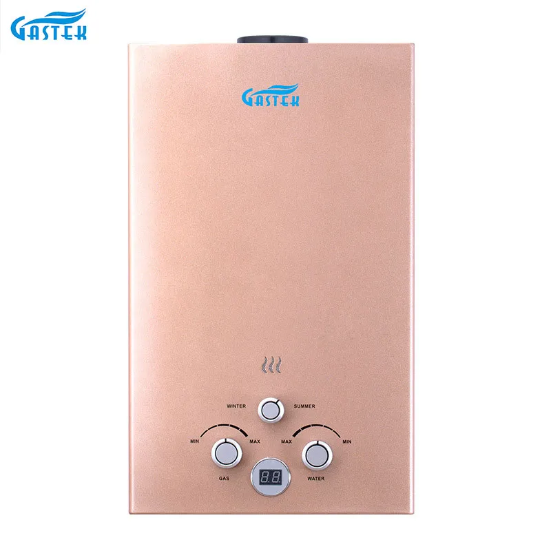 Tankless Hot Selling Flue Type LPG Bathroom Gas Water Calentium