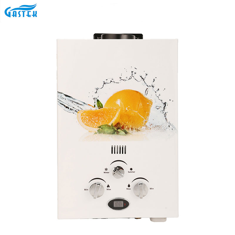 Home Appliance Geyser Colorful Panel Bathroom Instant Gas Water Heater
