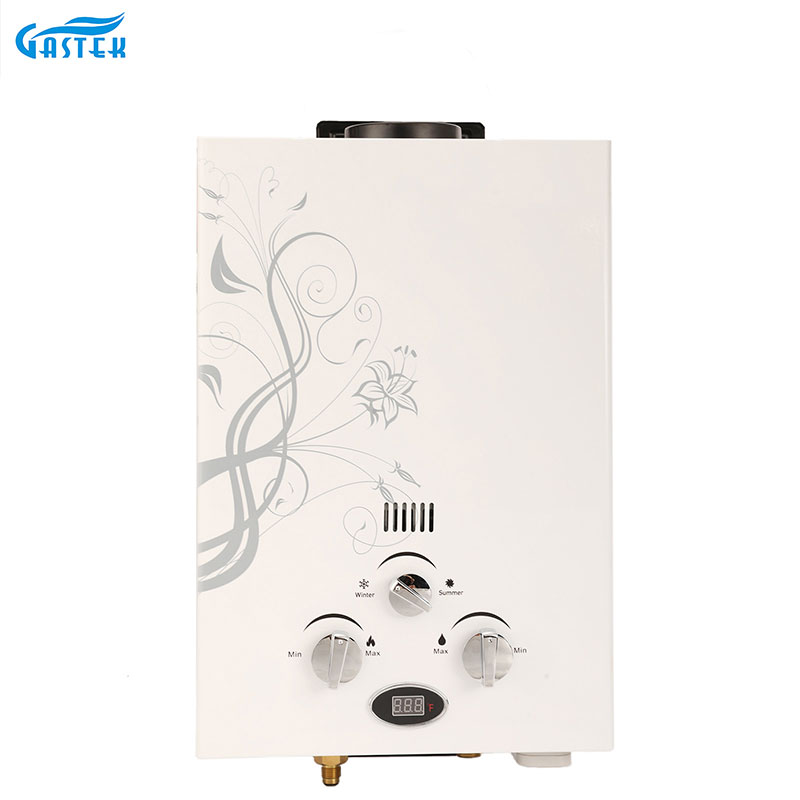 आउटडोर कैंपिंग के लिए गर्म बिक्री फ़्लू प्रकार पोर्टेबल इंस्टेंट गैस वॉटर हीटर