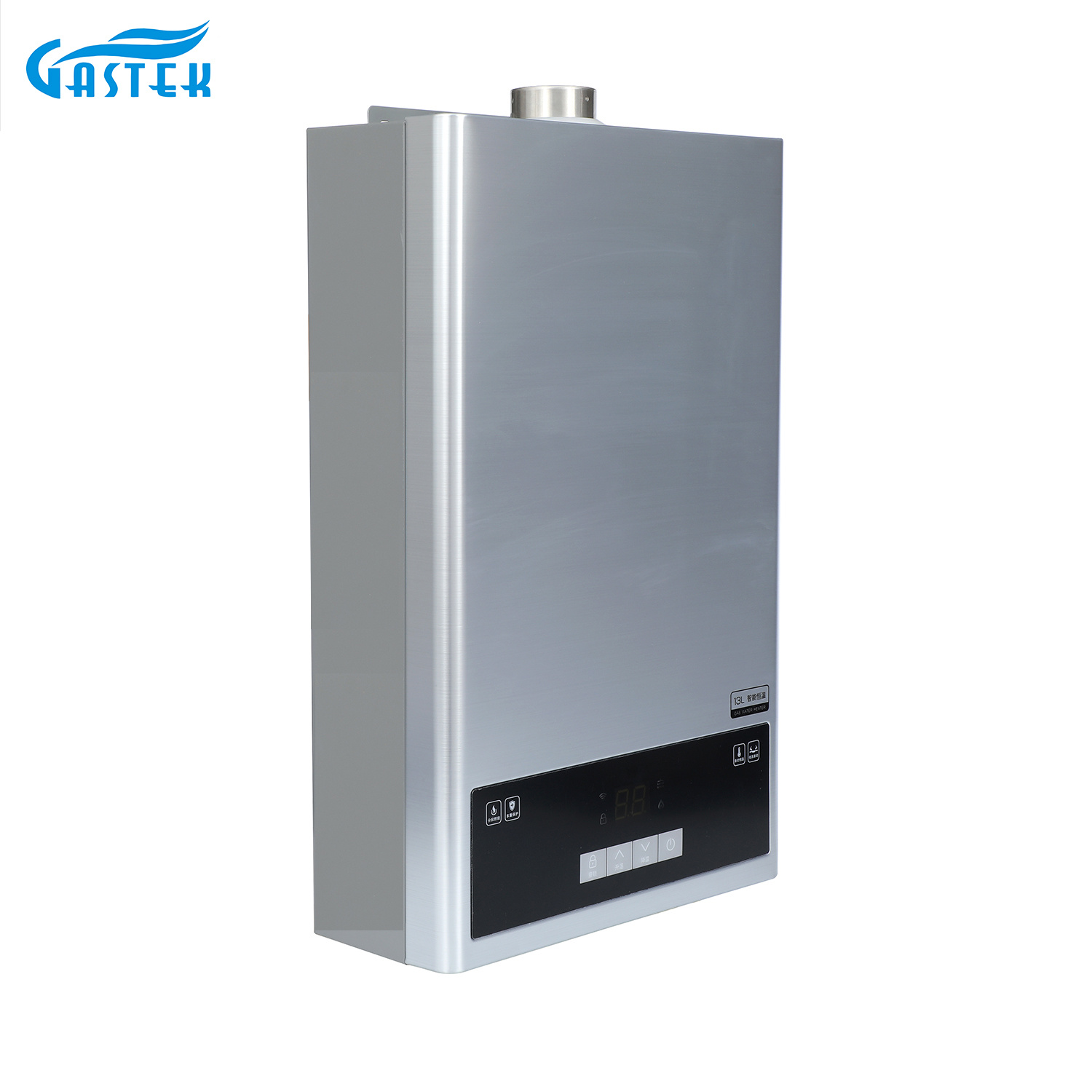 LCD Screen Display Constant Temperature Balanced Type Tankless Gas Water Heater for Bathing