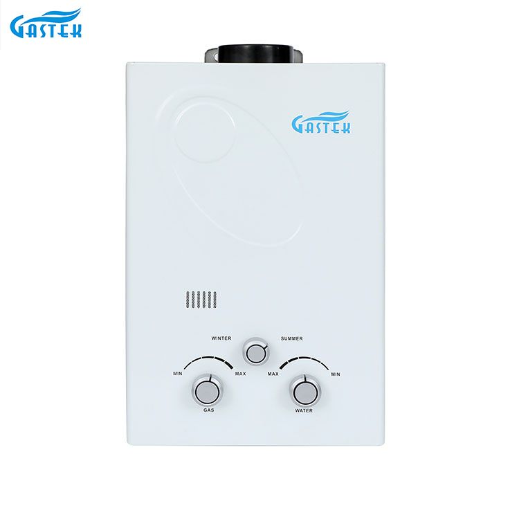 Flue Type Shower LPG Gas Water Heater Install in Bathroom