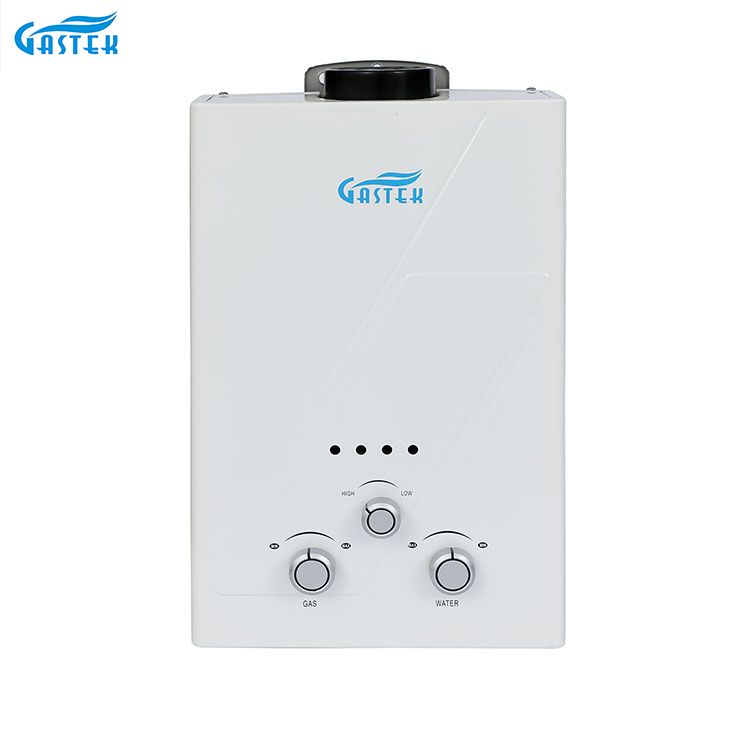 Portable Home Appliance Flue Type Shower LPG Gas Geyser Install in Bathroom
