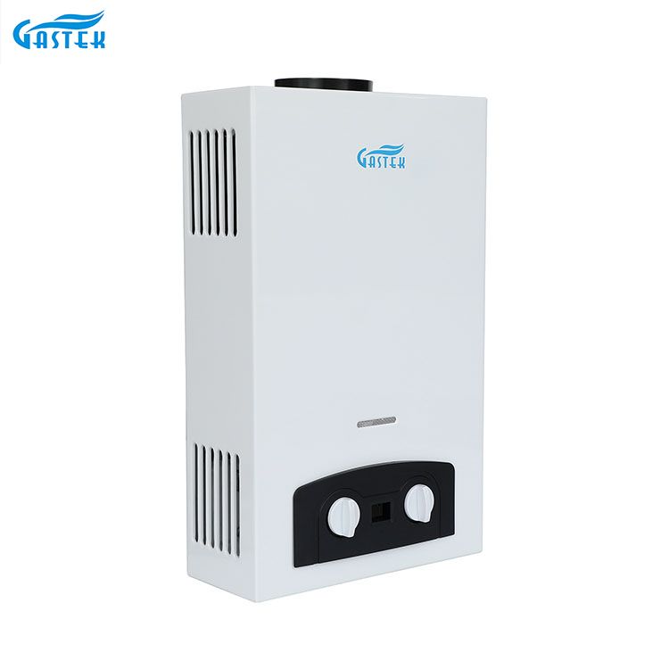 Gázgejzír nagykereskedelme olcsón, kiváló minőségű háztartási gép falra szerelhető égéstermék-elvezető zuhany LPG gázos vízmelegítő zuhanyfürdőhöz