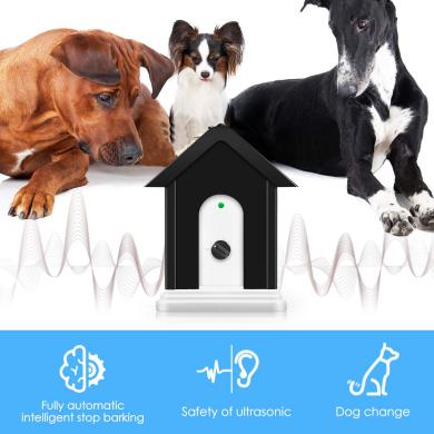 Trenér na psy Bez poškození Mini odrazovací zařízení proti štěkání Venkovní ultrazvukové zařízení pro ovládání psí kůry pro výcvik psů - 2 