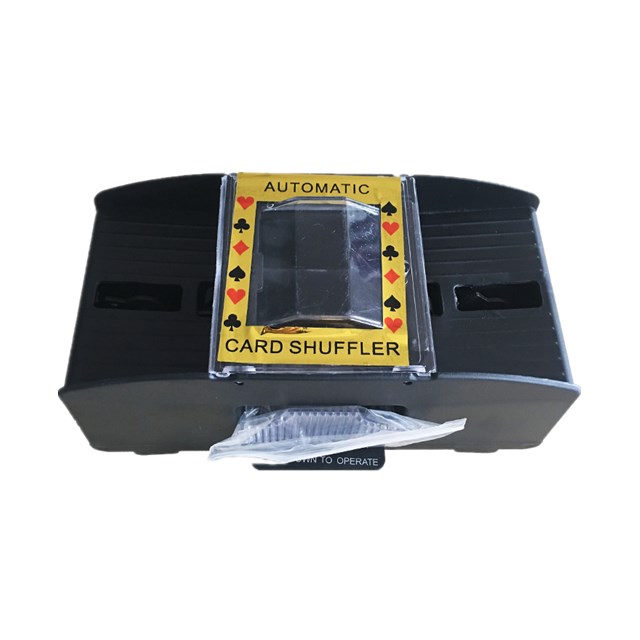 Vendite calde Rivenditore automatico di carte Shuffler in plastica a 2 mazzi Mescolatore di carte di alta qualità