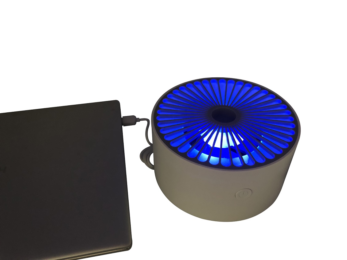 UV Bug Zappers لامپ پشه کش برقی پشه کش ایمن برای انسان و حیوانات خانگی پشه زاپر الکترونیکی - 6