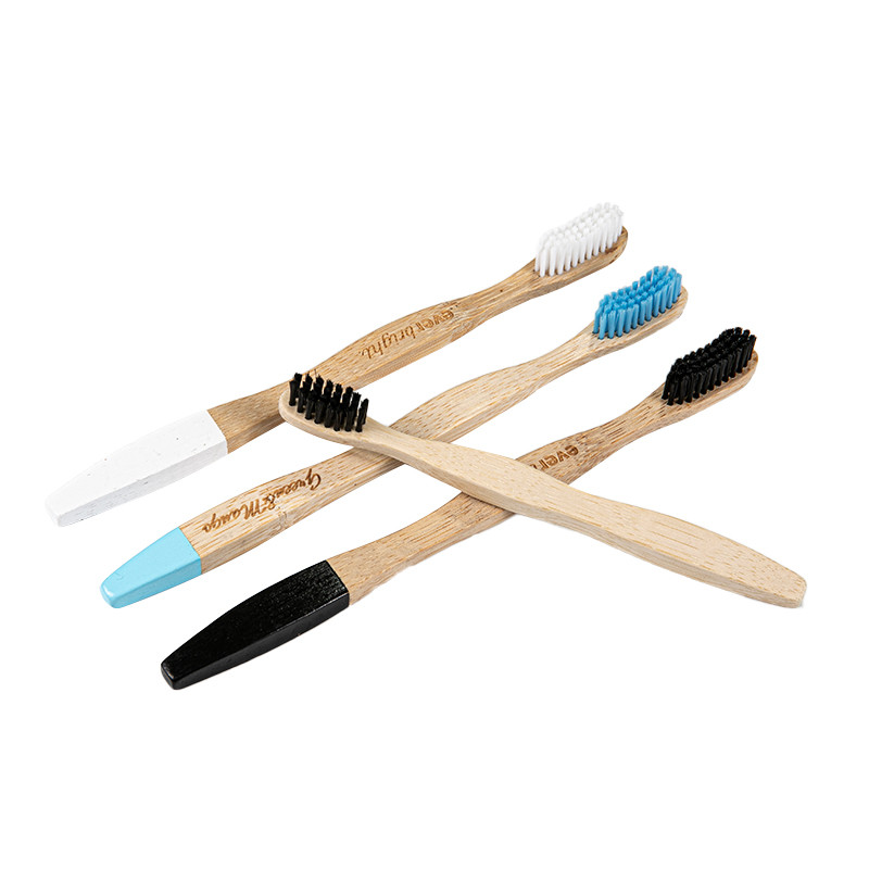 Bambus tandbørste 4 pakke - 1