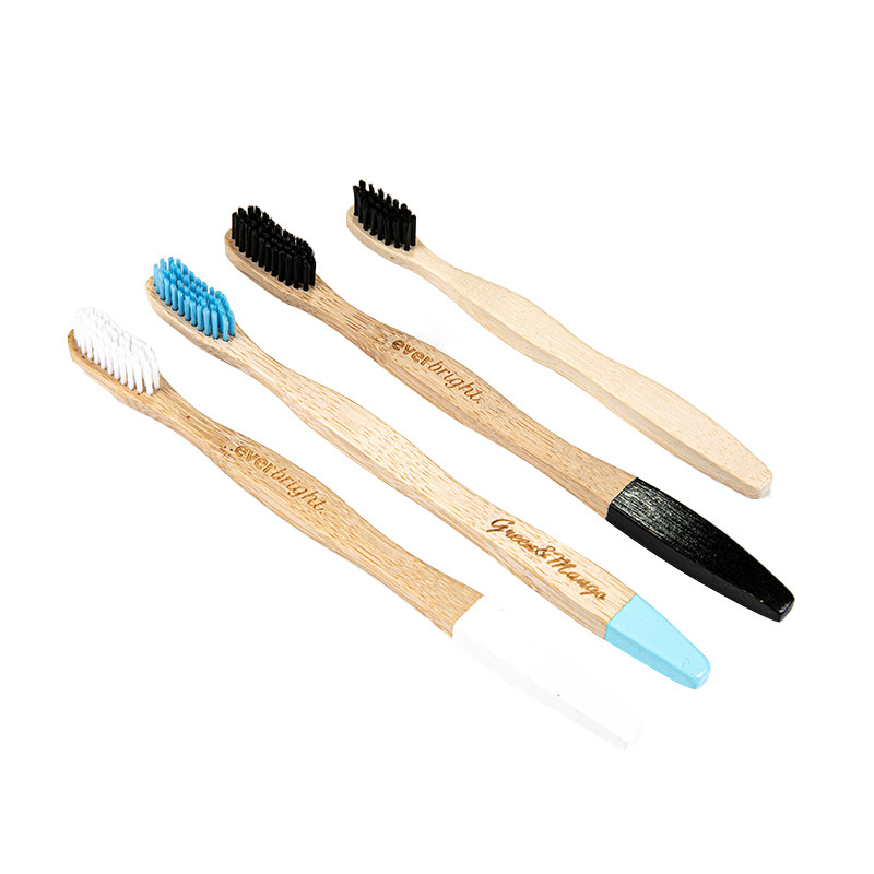Bambus tandbørste familiepakke - 1