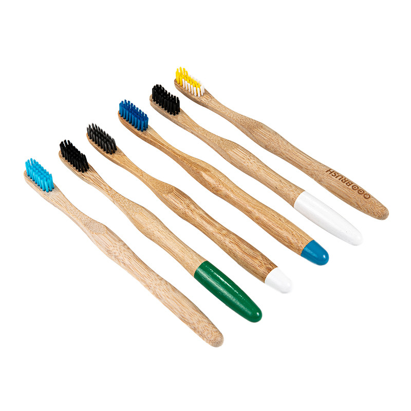 Nylon bambus tandbørste - 1 