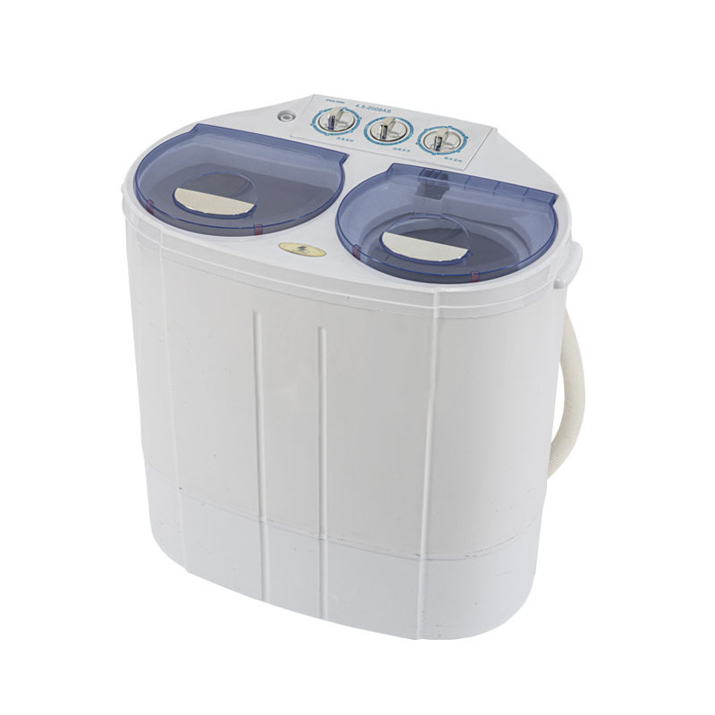 2-3kg Mini Portable Small Washing Machine with Spin Dryer Basket