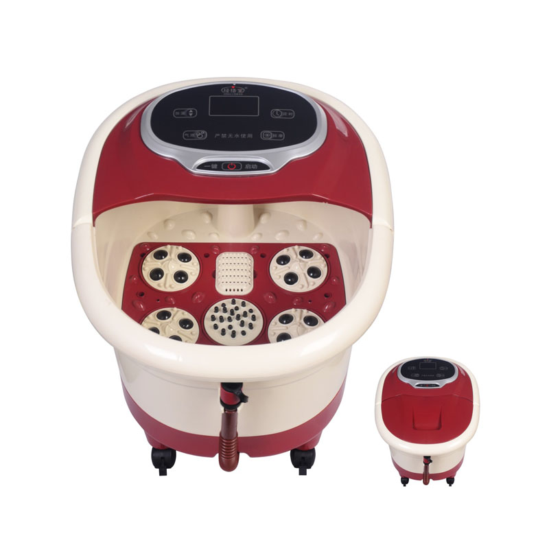 Foot Spa Massager With Red Light Function