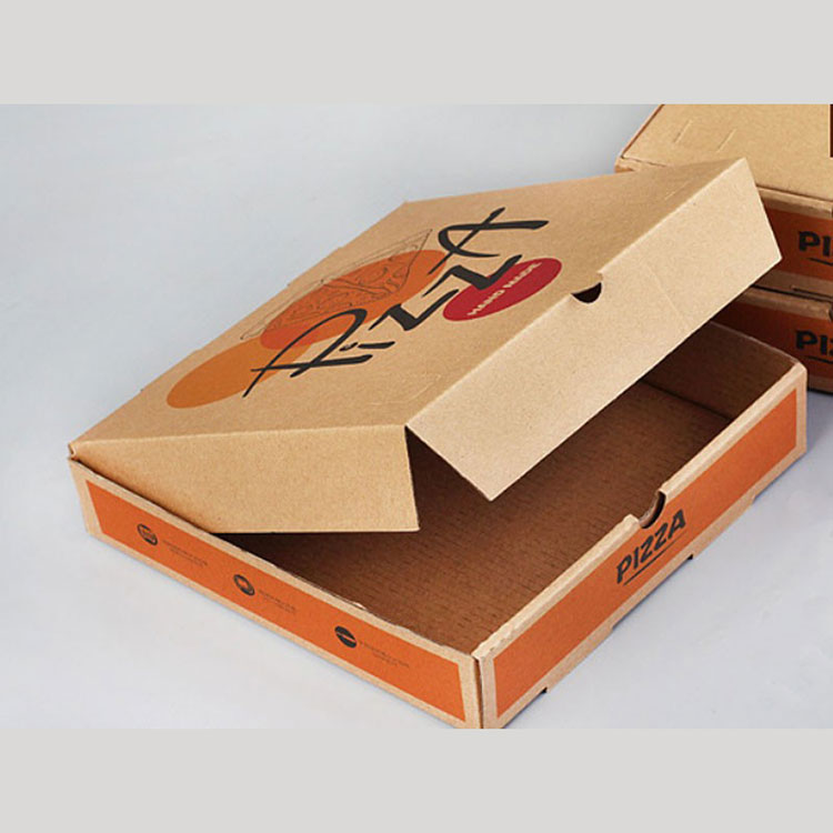 10 hazbeteko Kraft Paper Pizza Box