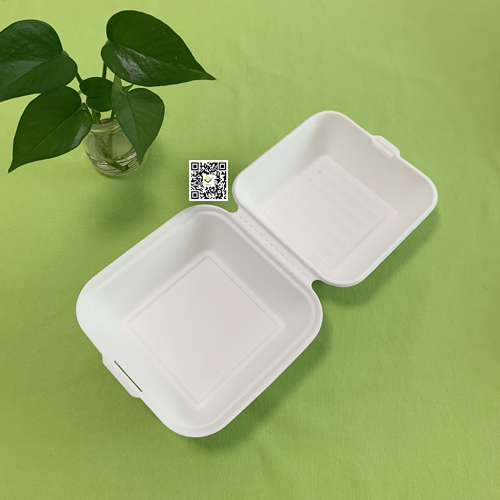 New sugarcane bagasse clamshell boxes