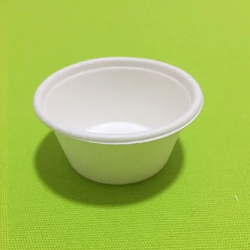 taza de salsa de pulpa de bagazo de caña de azúcar