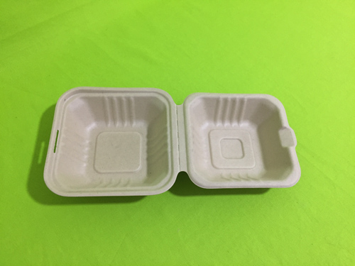 Disposable eco friendly paper lunch boxes