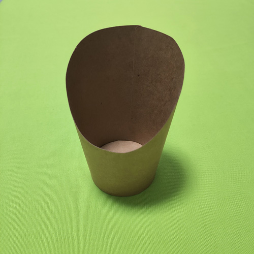 kraft paper chip cup