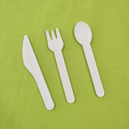 bagasse knife, fork and spoon