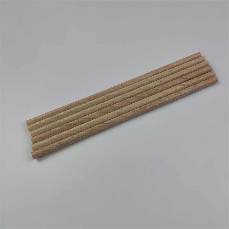 wooden straw