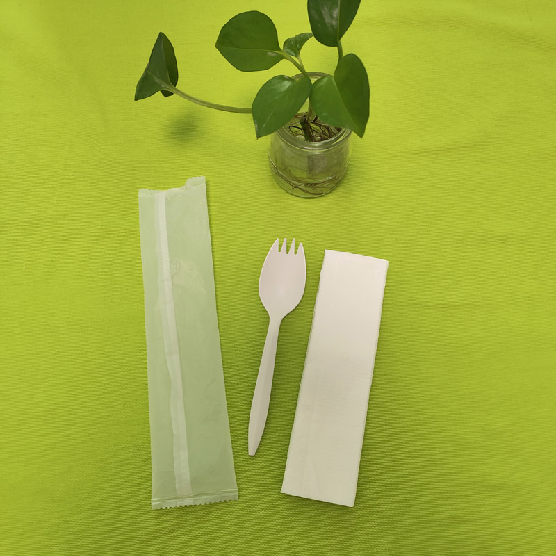 individually wrapped CPLA cutlery sets