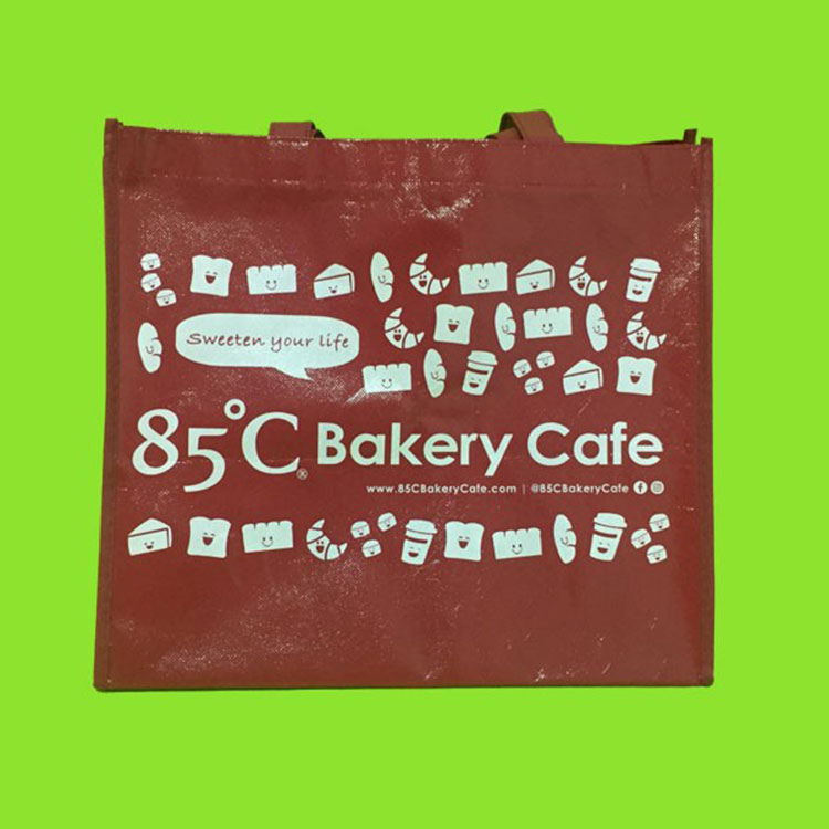 Non Woven Shopping Bags With Coated Film Outside