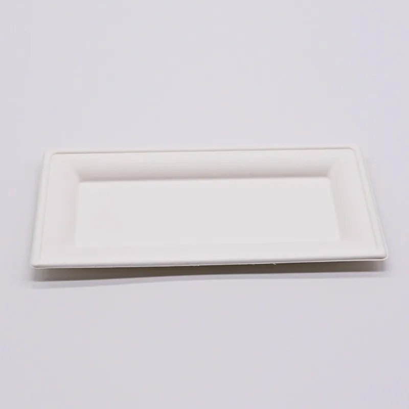 rectangular bagasse plate