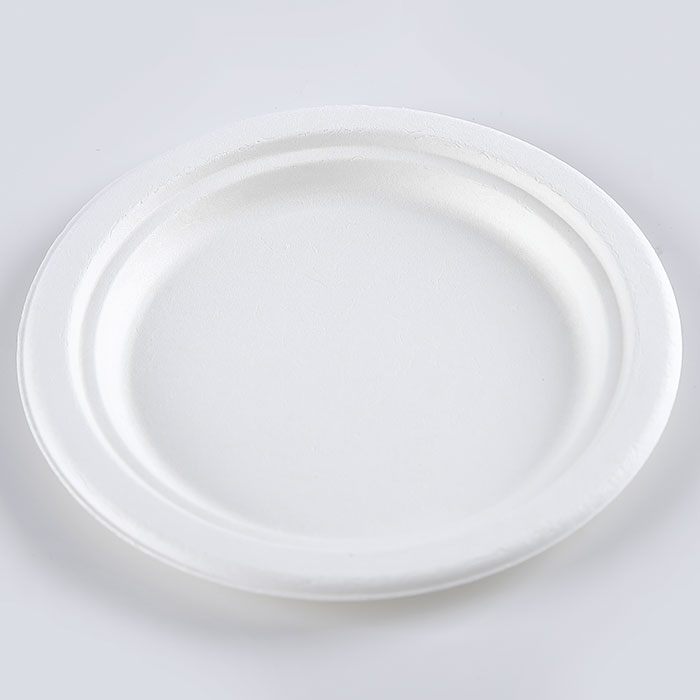 Hot Selling Disposable Fiber Round Bagasse Plate