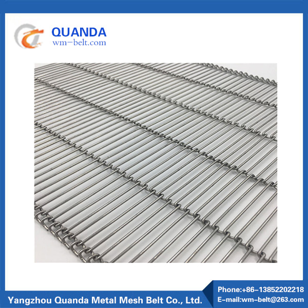 high temperature resistance 304 Stainless steel wire mesh ladder chain conveyor belt