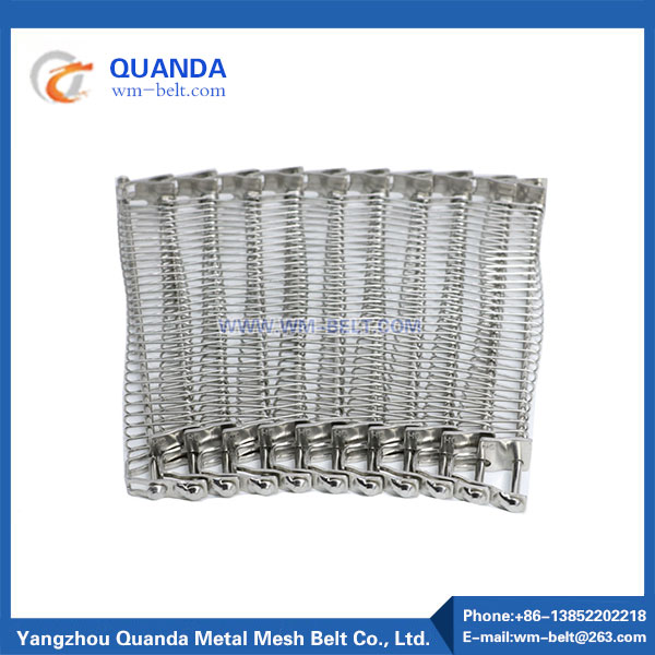 spiral wire mesh belt for food cooling industry