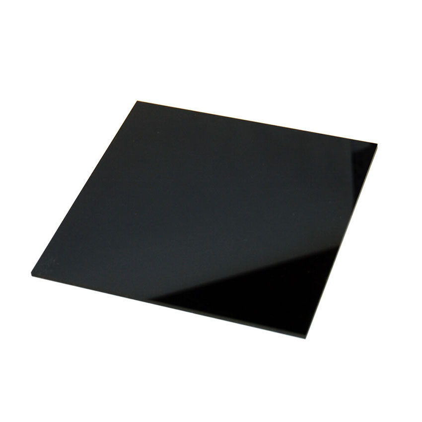 Zwarte kleur geëxtrudeerde acrylplaat