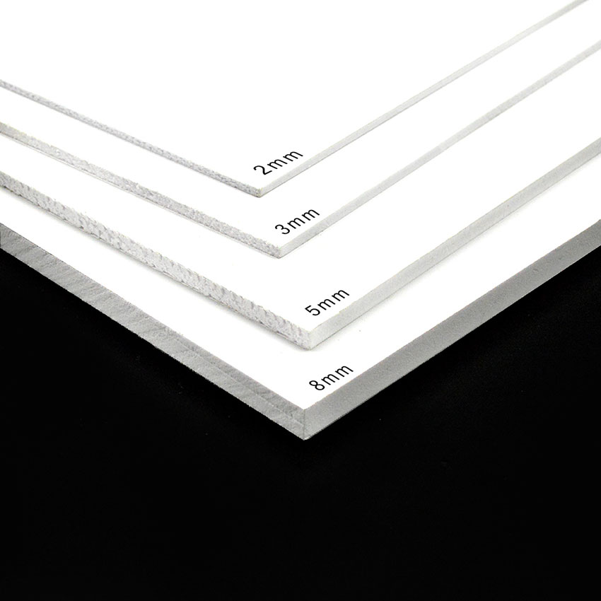 White Black PVC Foam Board Forex PVC Sheet