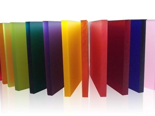 Feuille acrylique extrudée par couleur utilisée pour la partition de bureau