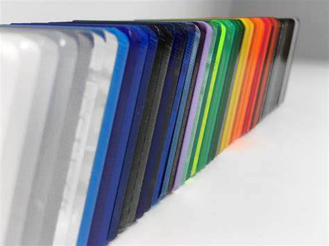 Kleur geëxtrudeerde acrylplaat met goede weersbestendigheid