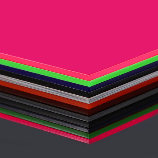 Farebná extrudovaná akrylová fólia z čistých surovín