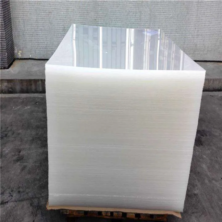 Transparant gegoten acrylplaat gebruikt voor bouwmaterialen