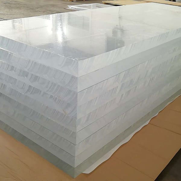 Transparent PMMA Sheet Used For Advertising