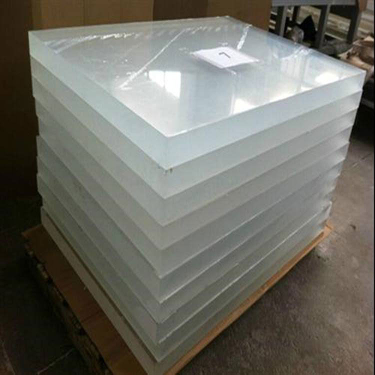 Девични материјали Прозирни пластични лим од плексигласа за рекламно штампање