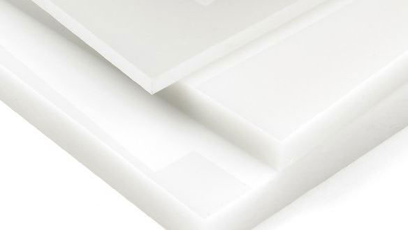 Hvid farve PMMA plastfolie til fremstilling af badekar