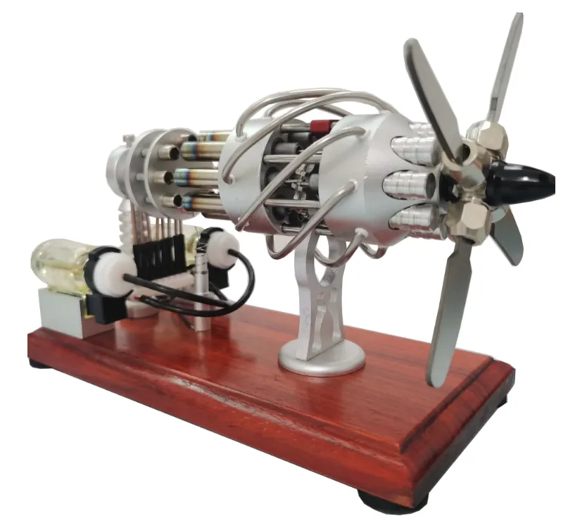 HOW TO USE This Stirling engine model？