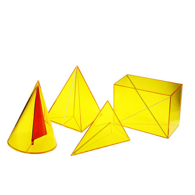 3D γεωμετρία σχήματα στερεά μοντέλα - 2