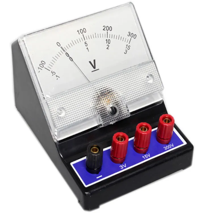 Analoge studerende DC voltmeter