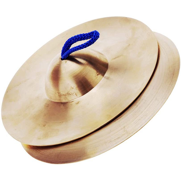 Cymbales à main en cuivre