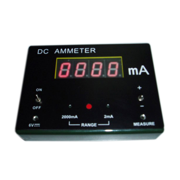 Digital DC-amperemeter