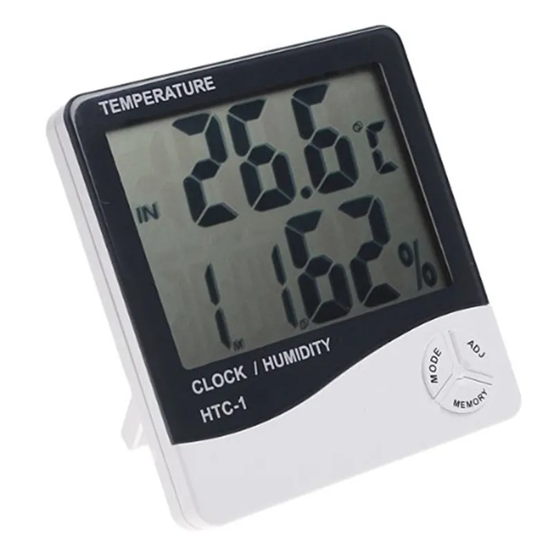 Hygromètre à thermomètre LCD numérique