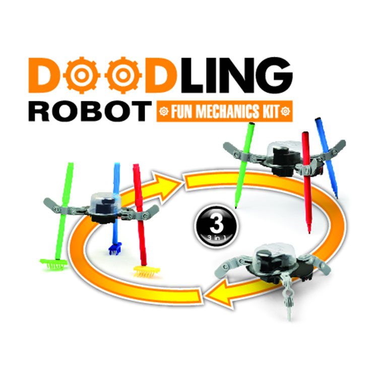 اسباب بازی ربات دودلینگ Diy - 3