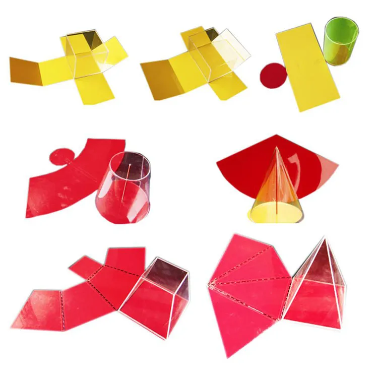 Foldable Expansion Geometry Shapes Set