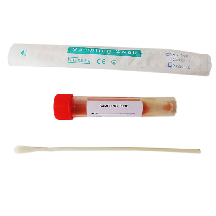 Throat Sample Collection Swab With Tube - 2 